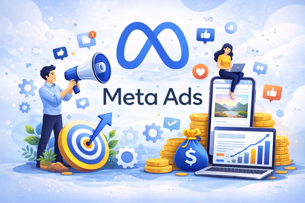 Meta Ads services in Chennai for Facebook and Instagram advertising campaigns