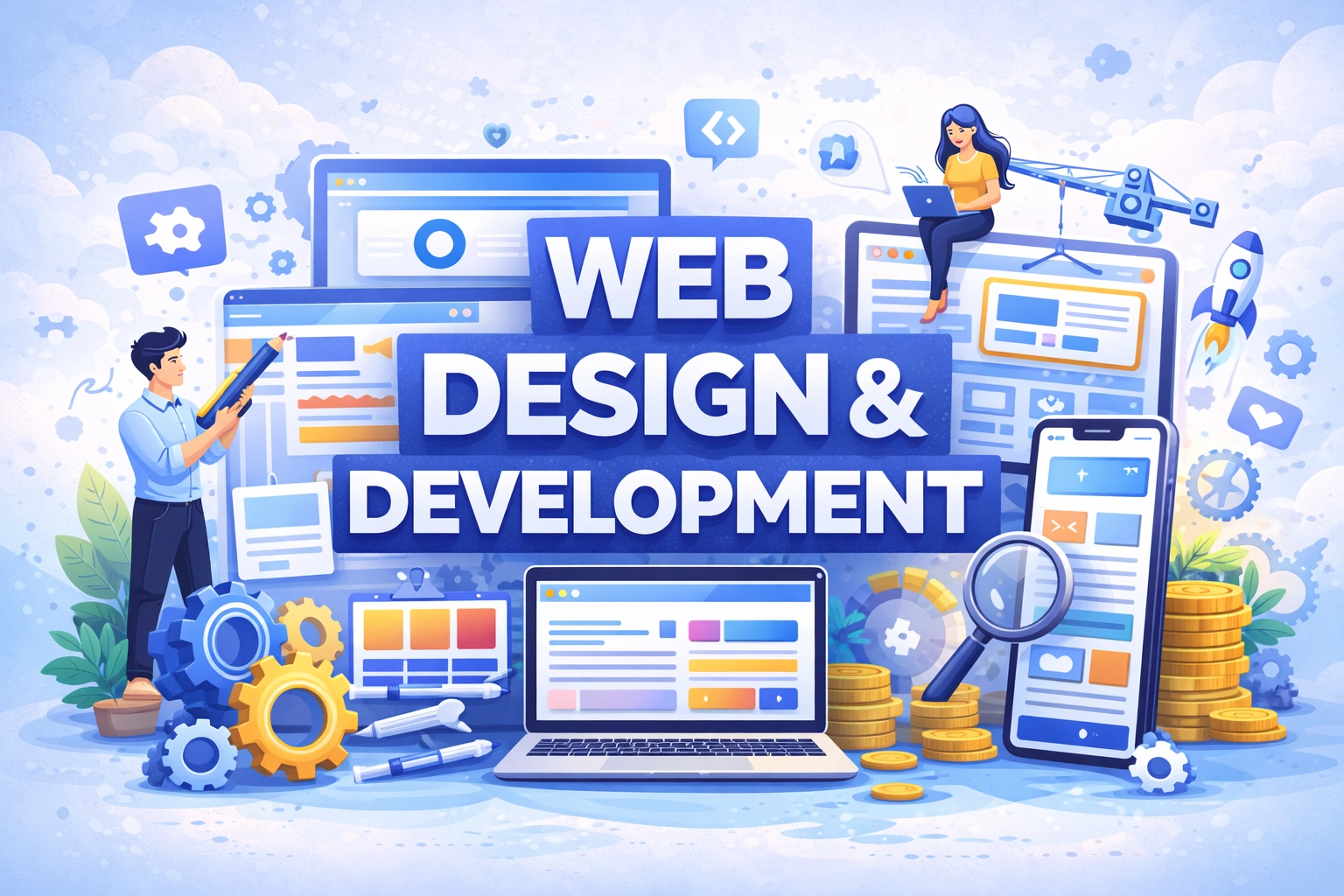 Web design and development services in Chennai creating responsive business websites